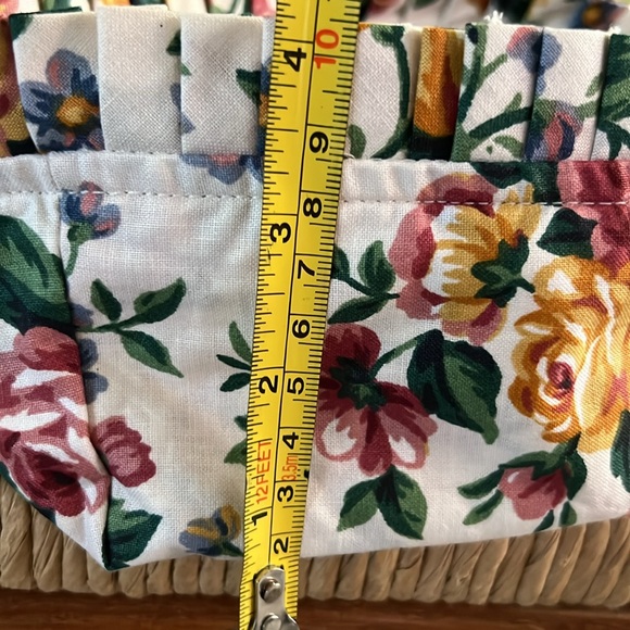 Longaberger Liner- Garden Splendor pattern used - Picture 4 of 10